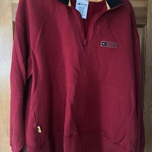 Mens Tommy Hilfiger quarter zip sweat shirt